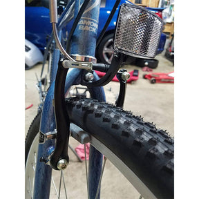 Mountain Bike V-Brake Set Replacement Fit for Most Bicycle-Black