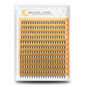 240Pcs Eyelash Clusters 10-14mm Mix Lengths False Eyelashes-10D20D