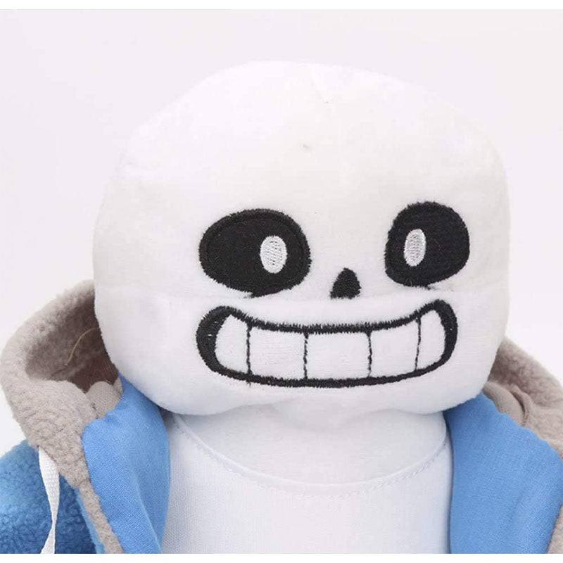 Undertale Series of Creative Dolls Birthday Halloween Fear Stuffed Animals Gifts-Orange Skeleton-Blue Skeleton