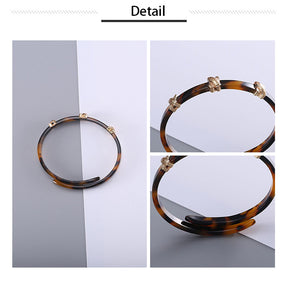 Fashion Acrylic Bracelet Amber Personality Jewelry