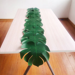 Artificial Tropical Palm Leaves Safari Birthday Decorations Faux Leaf Jungle Hawaiian Party DecorationsTheme Decorations