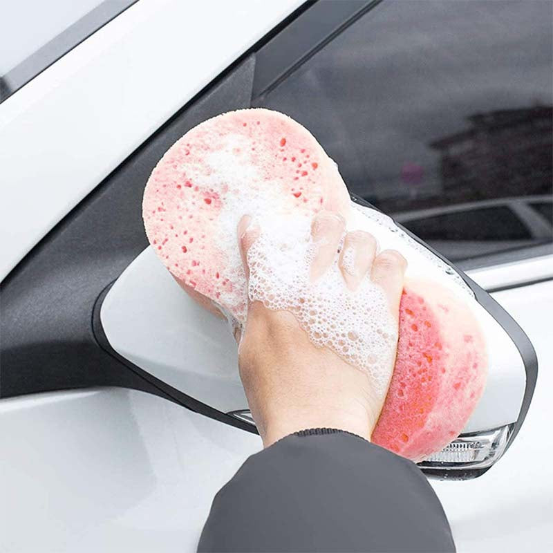 5 Pcs Car Wash Sponges Bone Design for Polishing Porous