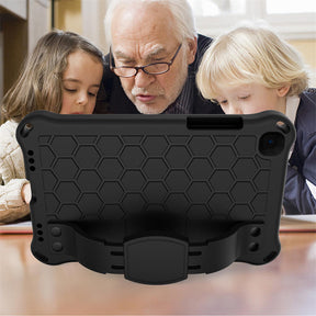 Hive SamSung Tab A 8.0 T290/T295 (2019) Tablet Case Durable Stand Cover With Shoulder Strap-Black