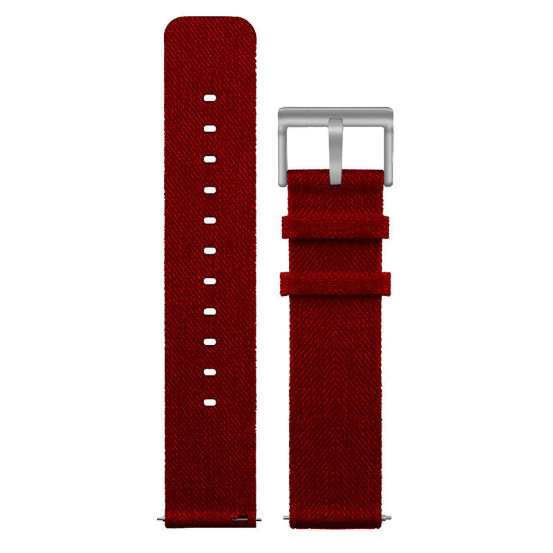 FB Watch Band Quick Release Replacement Wristband Breathable Strap For Fitbit Versa/Fitbit Versa 2/Fitbit Versa Lite For Women-Big Red
