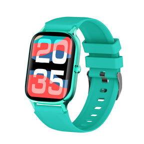 F37 HD Smart Watch Fitness Tracker with Blood Oxygen Temperature Sleep Monitor-Blue