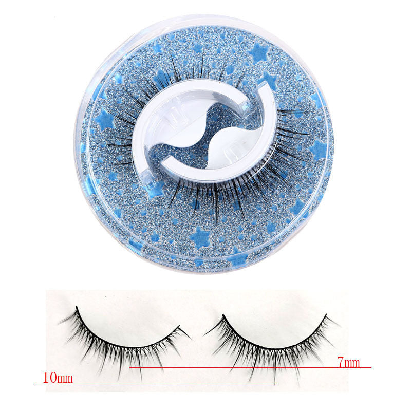 3 Pairs False Eyelashes Self Adhesive Waterproof Reusable No Glue Needed-3