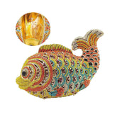 Mini Women Fish Evening Bags Crystal Clutch Purse Rhinestone Handbags with Chain-15
