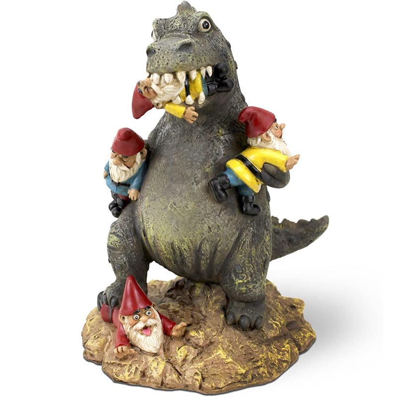 Hilarious Lawn Gnome Godzilla Patio Lawn Yard Garden Decoration