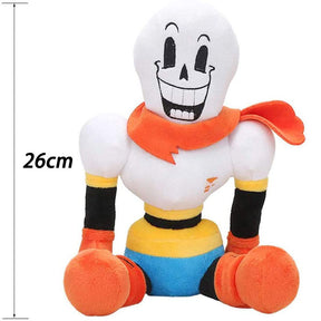 Undertale Series of Creative Dolls Birthday Halloween Fear Stuffed Animals Gifts-Orange Skeleton