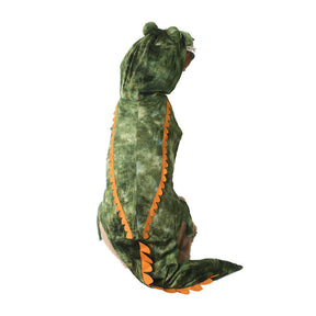 Funny Dog Crocodile Costumes Pet Halloween Cosplay Clothes