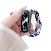 Sports Strap with Adjustable Buckle Solo Loop Elastic Watchband for Mi8-14