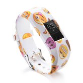 Compatible With Garmin Vivofit JR /Vivofit 3 Soft Silicone Colorful ReplacementWristbands-Color4