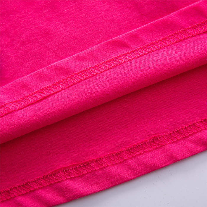 Winter Cotton Toddler Girl Clothes Long Sleeve Girls Dresses For Kids-Rose Red
