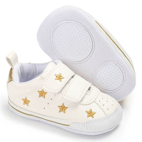 Baby Boys Girls Shoes Non-slip Velcro Sneakers Toddler First Walkers Shoes-StarGold