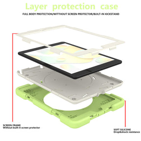 iPad Case For iPad 9.7/Air 2 with 360¡ãSwivel Stand-Matcha Green