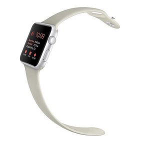 Sport Band Watch Band For iWatch Series-Rice White