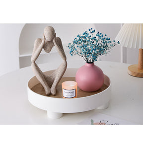 Home & LivingThe Thinker Resin Statues for Home Decor Modern Home Office Shelf Desktop Bookshelf Decor -Focuser