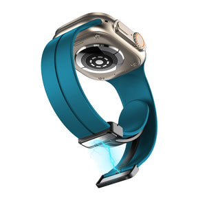 Magnetic Sports Band with Quick Release Soft Silicone for Apple Watch-7