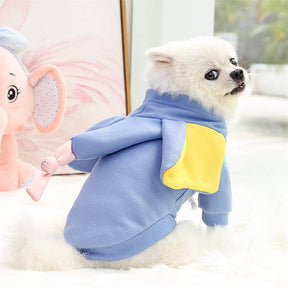 2 Pack Winter Big Ear Elephant Dog Hoodies Cute Warm Pet Costume