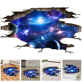 3D Wall Stickers Universe Galaxy Outer Space Planet Wall Decor for Kids Rooms Ceiling