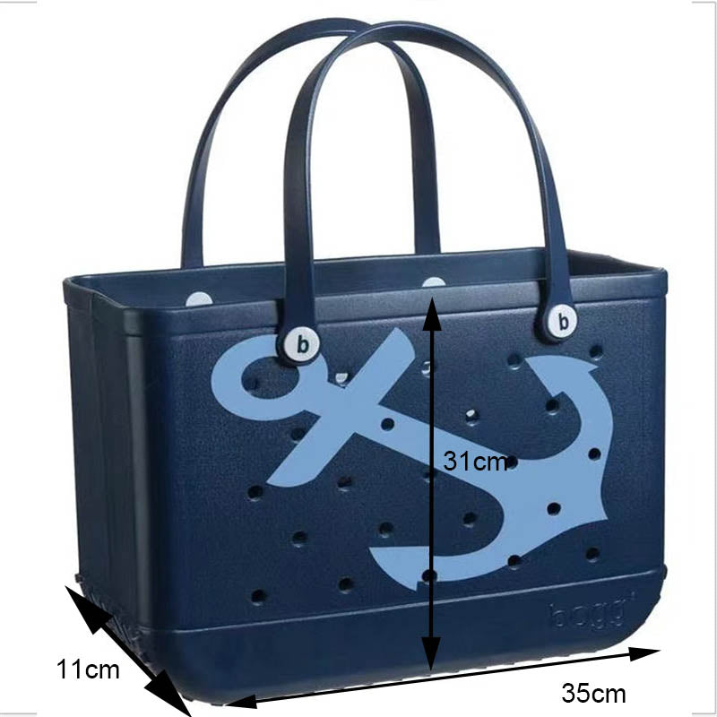 Waterproof Washable Tote For Beach Boat Pool Work School Sports-Anchor