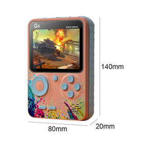 3.0 in Handheld Game Console with 500 Classic Games Supports TV Connection Two Players-Blue