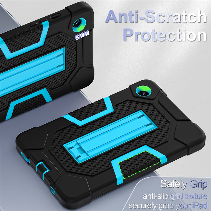 ShockProof Tablet Case with Stand for Samsung Galaxy A9 8.7 Inch-BlackBlue