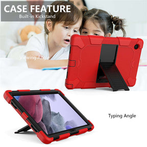 Samsung Tablet Case For Galaxy Tab A8 10.5inch 2021 (SM-X200/SM-X205/SM-X207)-RedBlack