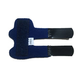 Breathable Finger Splint Built-in Aluminum Support for Pain Relief Knuckle Fixation-Blue