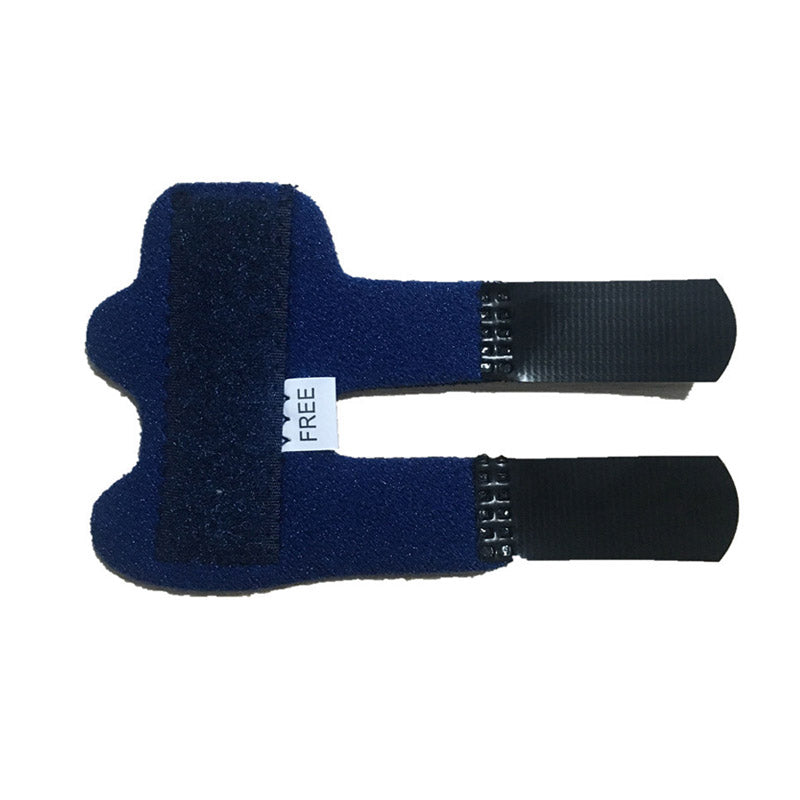 Breathable Finger Splint Built-in Aluminum Support for Pain Relief Knuckle Fixation-Blue