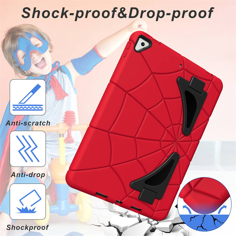 Spiderman iPad Case with Kickstand for ipad 10.2 Inch 2021/2020/2019-RedBlack