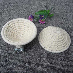 Handmade Cotton Rope Bird Nest Breeding Hatching House Cage