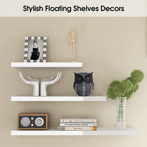 Owl Statue for Home Decor Accents Living Room Office Bedroom Kitchen Laundry House Apartment Dorm Bar -Black