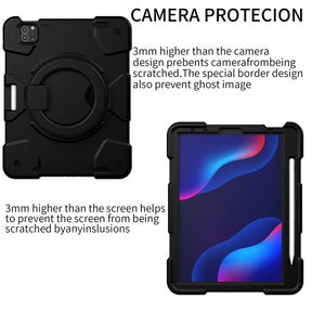 iPad Case For iPad Air 5 with 360¡ãSwivel Stand-Black