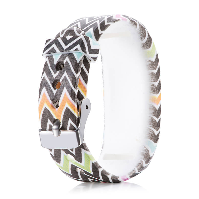 Compatible With Garmin Vivofit JR /Vivofit 3 Soft Silicone Colorful ReplacementWristbands-Color14