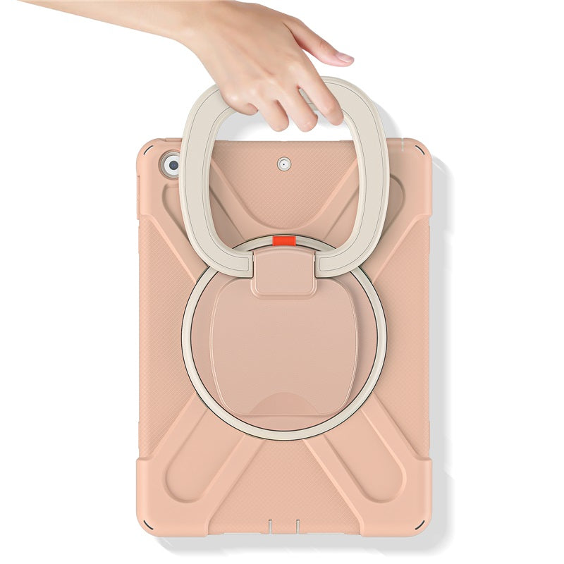 B-OnePiece iPad Case+Neck Strap For iPad Mini 1/2/3/4/5/6-Rose Gold