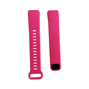 HW Silicone Watch Band Quick Release Strap Replacement Wristband For Huawei Band2/Band2 Pro/ERS-B29/ERS-B19 For Women-Rose Red