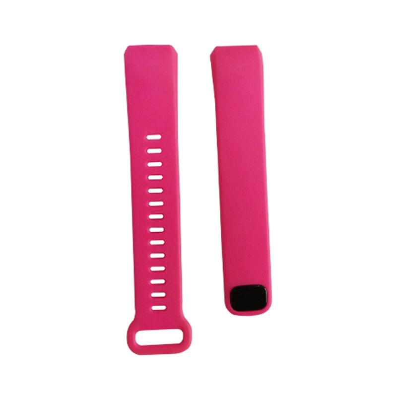 HW Silicone Watch Band Quick Release Strap Replacement Wristband For Huawei Band2/Band2 Pro/ERS-B29/ERS-B19 For Women-Rose Red