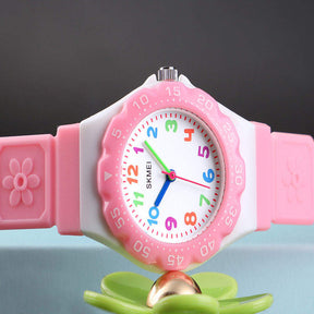 Girls Waterproof Quartz Watch Fashion Watch-Pink