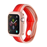 Colorful Silicone Sport Watch Band For Apple iWatch Series-02