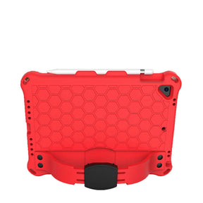 Hive iPad Case For iPad 5/6/Pro 9.7/iPad9.7 Durable Stand Cover With Shoulder Strap-RedBlack