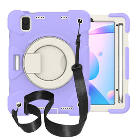 iPad Case For iPad Mini 6 with 360¡ãSwivel Stand-Taro Purple