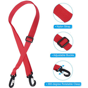 Ski and Snowboard Boot Carrier Strap for Ice Skates Rollerblades-Red