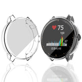 TPU Plated Scratch-Proof Full Cover Watch Case For Garmin Vivo Active3 Music-Clear