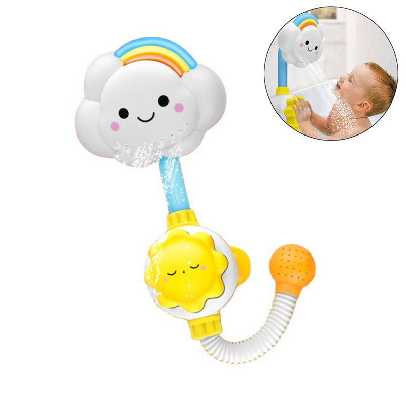 Shower Bath Toy Rainbow Cloud Sprinkler for Toddles