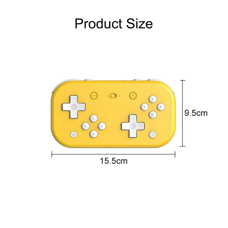 Bluetooth Gamepad for Switch Lite Windows-Yellow