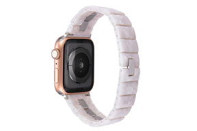 Stainless Steel & Resin Quick Release Strap Wristband for Apple iwatch - Color 07