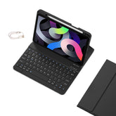 Detachable Keyboard Case with Pencil Holder for iPad Air 4/Air 5/Pro 11-Black