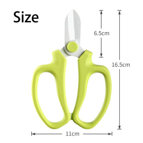 Home & LivingProfessional Garden Scissors Teflon Coating with Comfort Grip Handle,Garden Plants Pruning Tool -Green