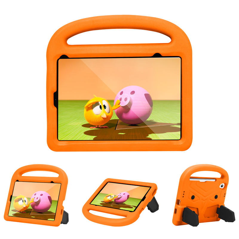 Sparrow iPad Case Kids Safe Shockproof Handle Stand Cover For Mini6-Orange